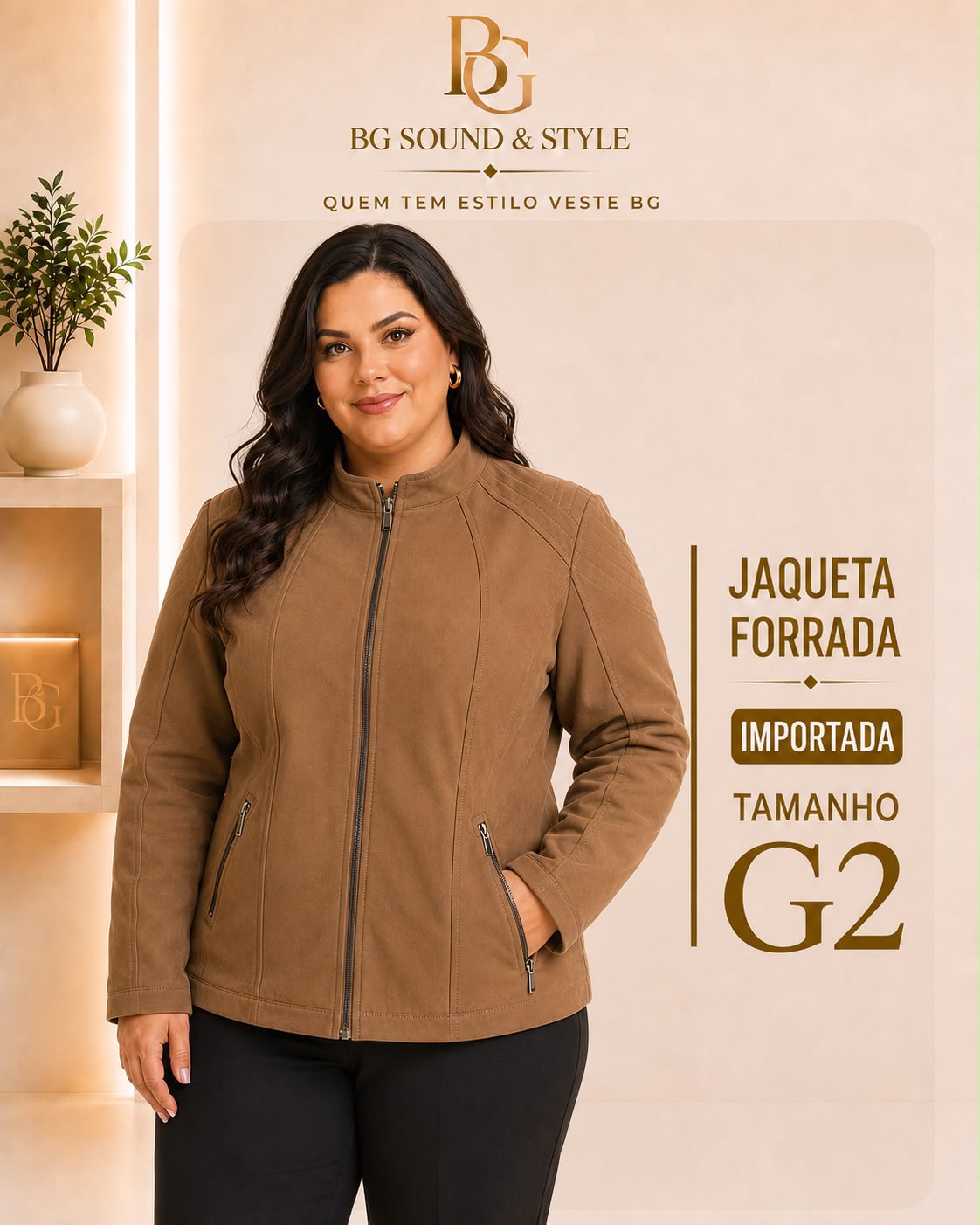 Jaqueta Forrada 
