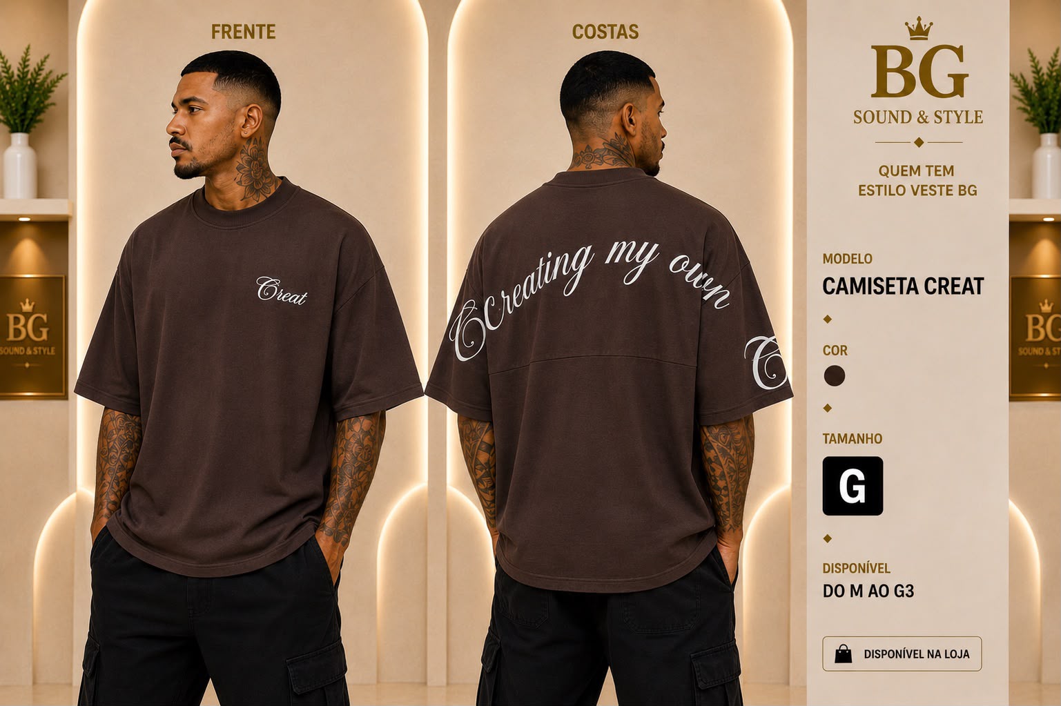 Camiseta Creat
