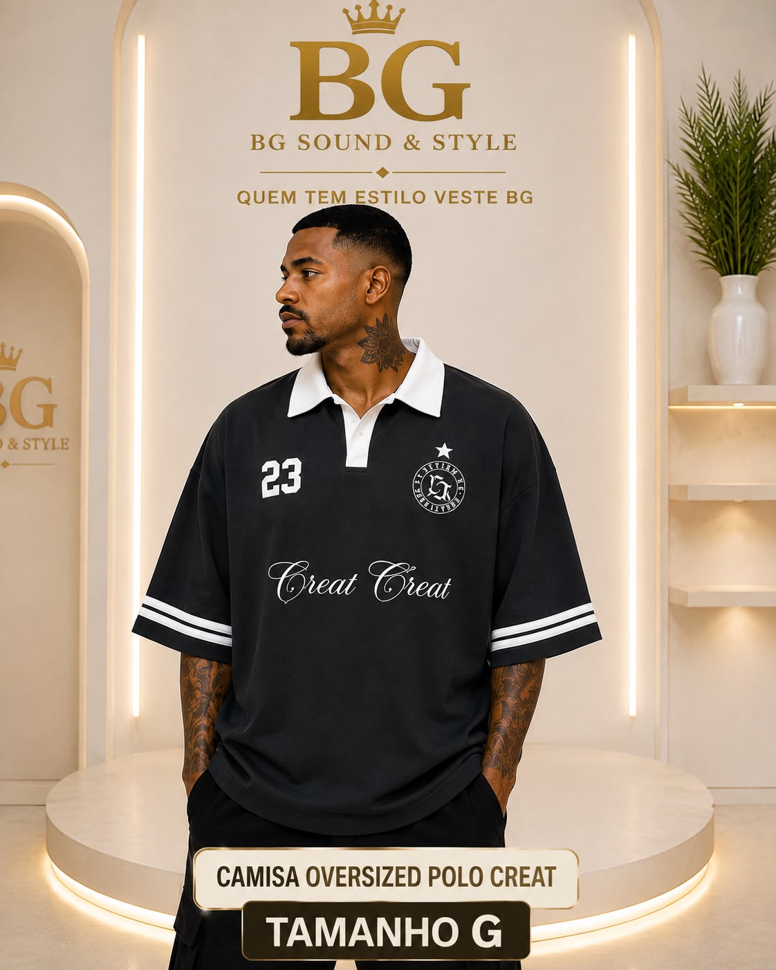 Camiseta Orvesized Polo Creat 